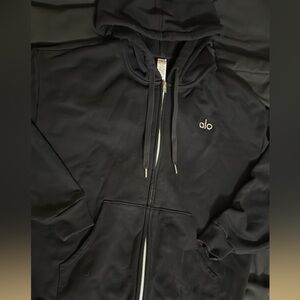 ALO accolade full zip hoodie